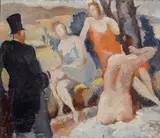Felice Carena, Figure all'aperto