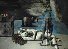 Sergio Vacchi, Prima del mare, 1969