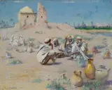Charles James Theriat, Riposo algerino, 1895