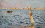 Plinio Nomellini, Laguna a Venezia