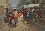 Alessandro Lupo, Mercato dei fiori