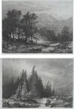 Alexandre Calame, Due paesaggi fluviali