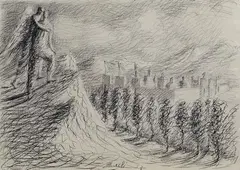 Lorenzo Bonechi, Figura con l'angelo, 1983