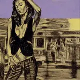 Luca Zampetti, L'irefrenabile impazienza di Shana, 2008, Sul verso: etichetta