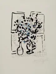 Flores de betulles. by Marc Chagall, offered Dec 2012