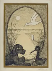 Gabbiano by Giuseppe Viviani, 1961, offered Dec 2012