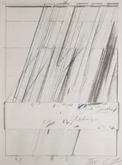 Untitled by Cy Twombly, 1973, offered Dec 2012