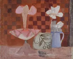 La fruttiera rosa by Bruno Saetti, 1973, offered Dec 2012