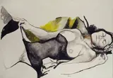 Renato Guttuso, Nudo sdraiato