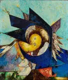 Gianni Dova, Composizione, 1966