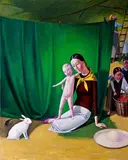 Jan Knap, Madonna con Bambino e coniglio