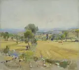 Giuseppe Casciaro, Paesaggio di Nusco