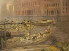 Luigi Zago, Mercato a Venezia