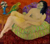 Adriana Pincherle, Nudo con pappagallo