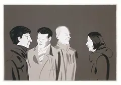Unfamiliar by Alex Katz, 2002, screenprint, offered Dec 2012