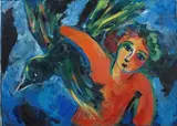 Mimmo Germana, Uccello, 1989