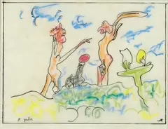 A plus by Sebastian Matta, 1968, offered Dec 2012
