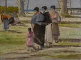 Ludovico Tommasi, Donne sulla spiaggia