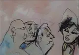 Mino Maccari, I corteggiatori