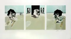 Triptych 1974-77 by Francis Bacon, 1981, offered Dec 2012