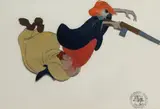 Walt Disney, Crudelia, Timbro in basso a destra " Original Hand-Painted Movie Film Cel" Walt Disney Production Certified e