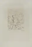 Dionysos und Xanthias by Oskar Kokoschka, offered Dec 2012