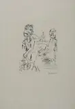 Dionysos, Aischylos Und Euripides by Oskar Kokoschka, offered Dec 2012