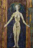 Bruno Ceccobelli, Benedetta tra i testimoni, 2002
