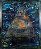 Mare in fondo by Mario Schifano, 1986, offered Dec 2012