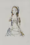 Léonard-Tsuguharu Foujita, Bambina con gatto