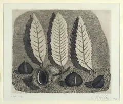 Castagne by Giuseppe Viviani, 1949, offered Dec 2012