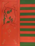Senza titolo by Tano Festa, 1973, enamel on canvas, offered Dec 2012