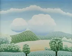 Paesaggio by Ivan Rabuzin, 1973, offered Dec 2012