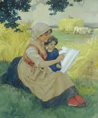 Osvaldo Ballerio, Madre e figlio