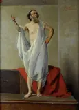 Alcide Segoni, Studio di figura