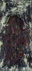 Sergio Vacchi, Nudo raccolto, 1958