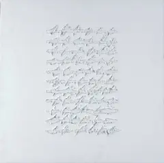 Lettera invisibile sull'anima by Cheope, 2010, autentica dell'autore on foto.Esposizioni: "Rapetti a nudo", offered Oct 2012