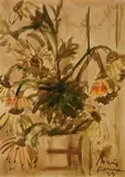Vaso di Fiori by Filippo de Pisis, 1943, offered Oct 2012