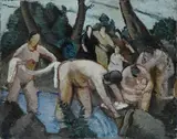 Felice Carena, Mosè salvato dalle acque