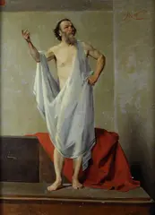 Alcide Segoni, Studio di figura