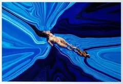 Sirena nell'acqua by Pino Settanni, Stampa lambda, offered Oct 2012