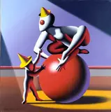Mark Kostabi, Heart of the matter, 2005