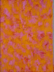 Claudio Verna, Tracce II, 2008, Sul verso: firma