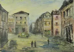 Ortona by Michele Cascella, offered Oct 2012