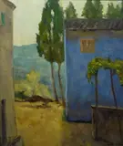 Emanuele Cavalli, La Casa azzurra