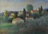 Paesaggio by Nino Tirinnanzi, 1986, oil on canvas, offered Oct 2012