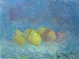 Italo Griselli, Frutta sul panno, 1956