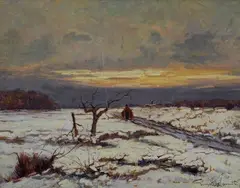 Nevicata by Gino Romiti, offered May 2012