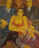 Remo Squillantini, Tre uomini e dama