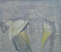 Calle by Mario Marcucci, 1953, Sul verso: firma e data; etichetta Galleria A. Stefanini, offered May 2012